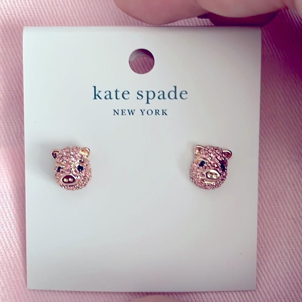 Pig 🐷 earrings, never worn